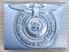 High Quality Reproduction Waffen SS Belt Buckle- Aluminum.