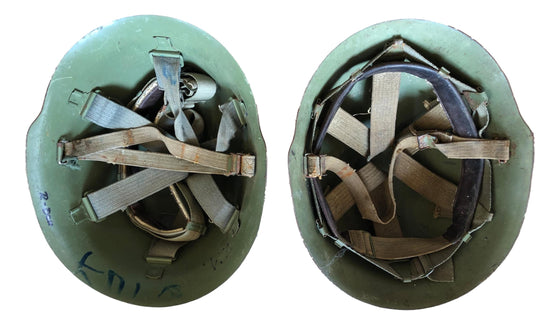Yugoslavian M59 or M59/85 Grade 2/3 Helmets. For Restoration or Display