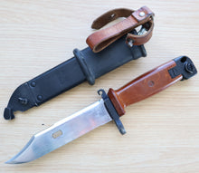  Polish Type 2 AKM Bayonet Orange Bakelite Handle- Used