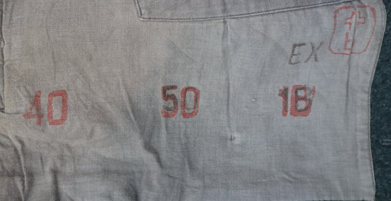 Swiss WW2 Era Wool Overcoat With Metal Buttons- Used-1940 Dated 40" Chest