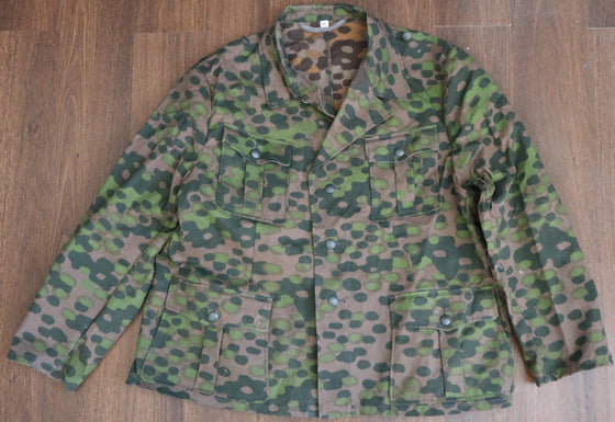WW2 German "PolySpot" Waffen SS Tunic- Reproduction- Size XXL-Regular.