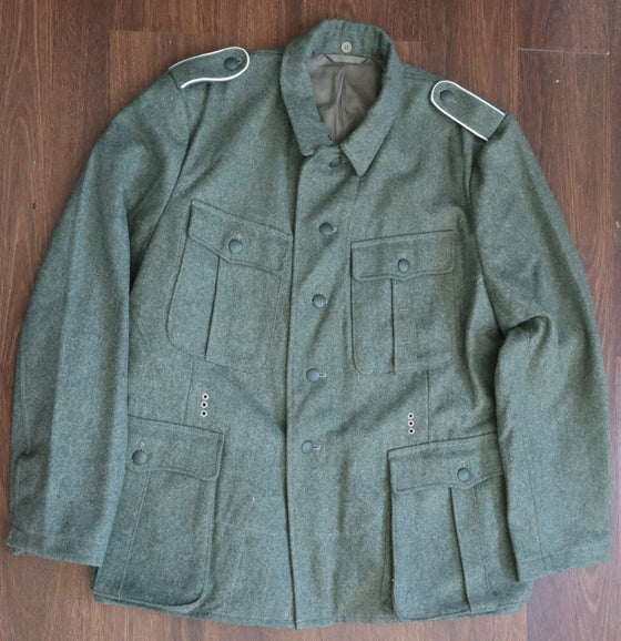 WW2 German M40 Tunic- Size 48" Chest- Reproduction.