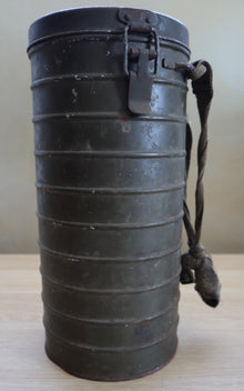  WW2 Romanian Gas Mask Can-Used