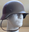 WW2 German "Holland" Camo M40 Helmet. Size 57CM