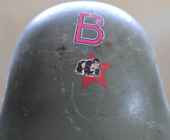 Yugo M59/85 Steel helmet with Personalization. "B Sticker"