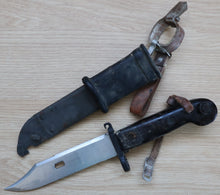  Polish Type 1 AKM Bayonet with Dark Handle- Used #3