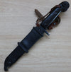 Polish Type 1 AKM Bayonet with Dark Handle- Used #4