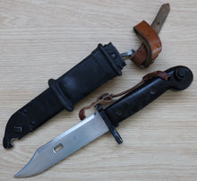  Polish Type 1 AKM Bayonet with Dark Handle- Used #4