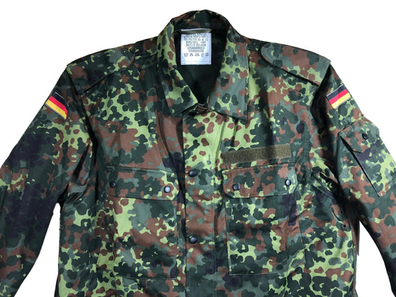 German UN-ISSUED Flecktarn Camouflage Field Shirt