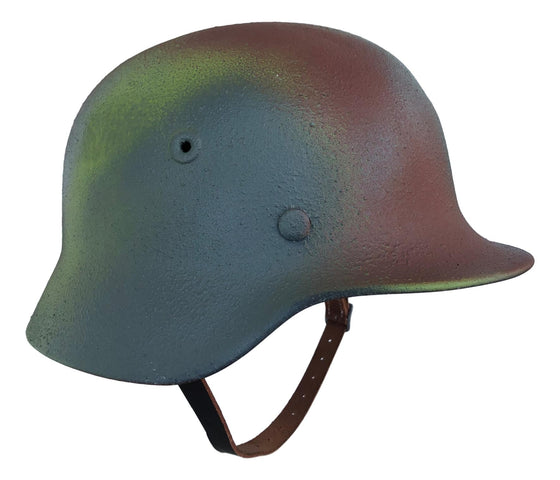 WW2 German "Caen" Camo M40 Helmet. Size 57CM
