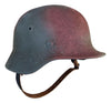 WW2 German M40 "Normandy" Rough Texture Camo Helmet. Size 57CM