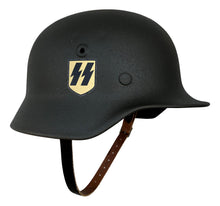  WW2 German M40 Single Decal SS Helmet.