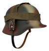 WW2 German M40 "Holland" Rough Texture Camo Helmet W/Breadbag Strap. Size 57CM
