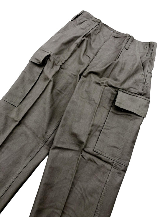 West German O.D. Moleskin Trousers- Excellent Condition