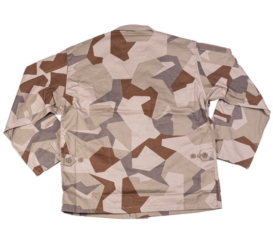 Swedish M90 Desert Camouflage Field Blouse- Like New