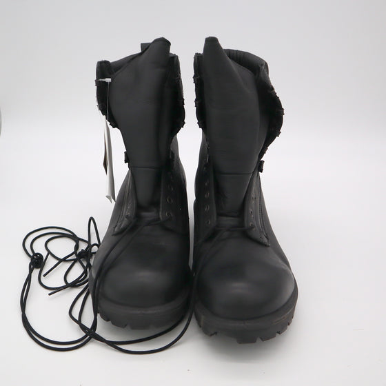 British Black Gore-Tex Lined Combat Boots, New, Size 13 US