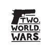 TWO. WORLD. WARS. Embroidered Unisex Sweatshirt